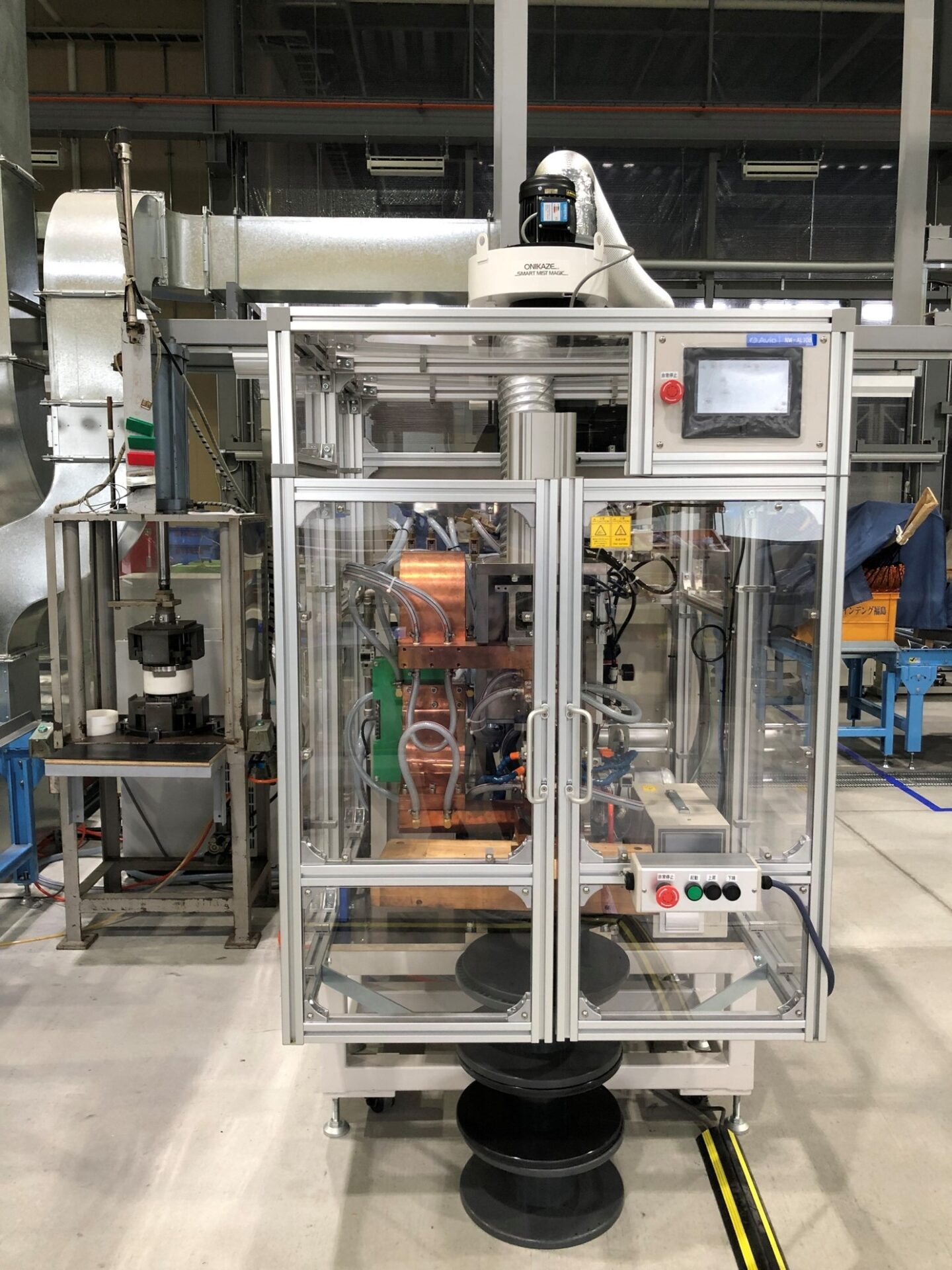 ヒュージング(熱カシメ)装置
(5.5SQ~70SQ)